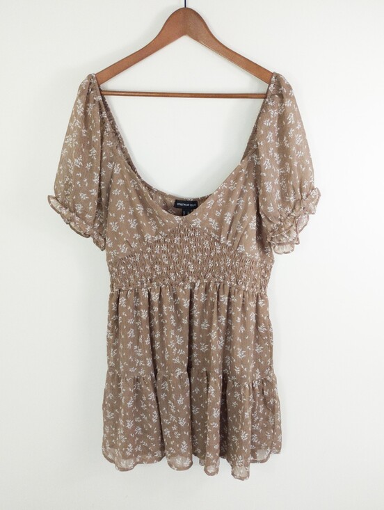 Streetwear Society Dresses & Skirts - Streetwear Society Floral Babydoll Dress Size XL